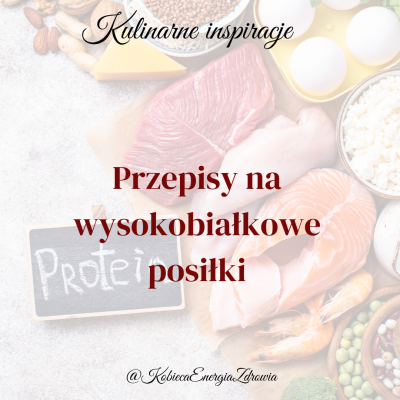 Ebook - przepisy na dania wysokobiałkowe