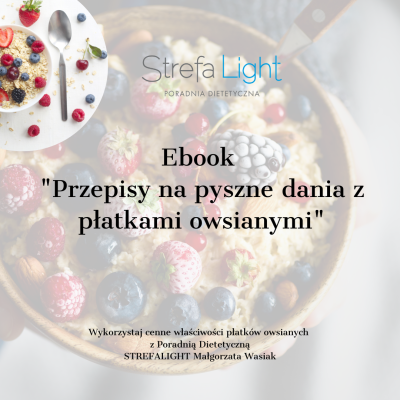 Ebook - Przepisy na pyszne dania z płatkami owsianymi